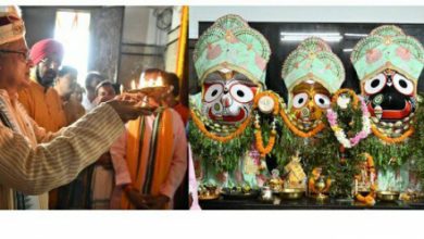 Rathyatra: मुख्यमंत्री ने श्री जगन्नाथ मंदिर में पूजा-अर्चना कर प्रदेशवासियों के सुख-समृद्धि के लिए की कामना